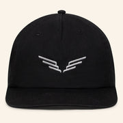 Mumford And Sons Merch Black Embroidered Wings Hat Christmas Gifts For Rock Fans - Lilybirchmarket