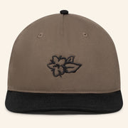 Mumford And Sons Merch Brown Embroidered Flower Snapback Hat Christmas Gifts For Her - Lilybirchmarket