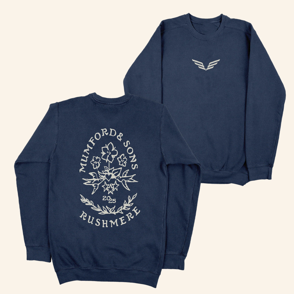 Mumford And Sons Merch Mumford And Sons 2025 Rushmere Sweatshirt Gifts For Rock Band Fans - Lilybirchmarket