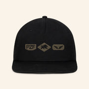 Mumford And Sons Merch Prizefighter Black Embroidered Hat Gifts For Rock Music Lovers - Lilybirchmarket