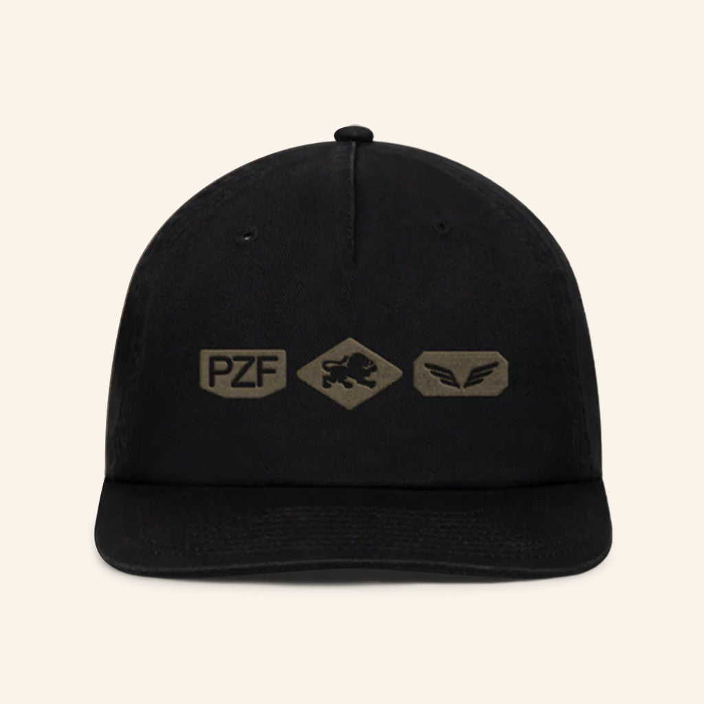 Mumford And Sons Merch Prizefighter Black Embroidered Hat Gifts For Rock Music Lovers - Lilybirchmarket