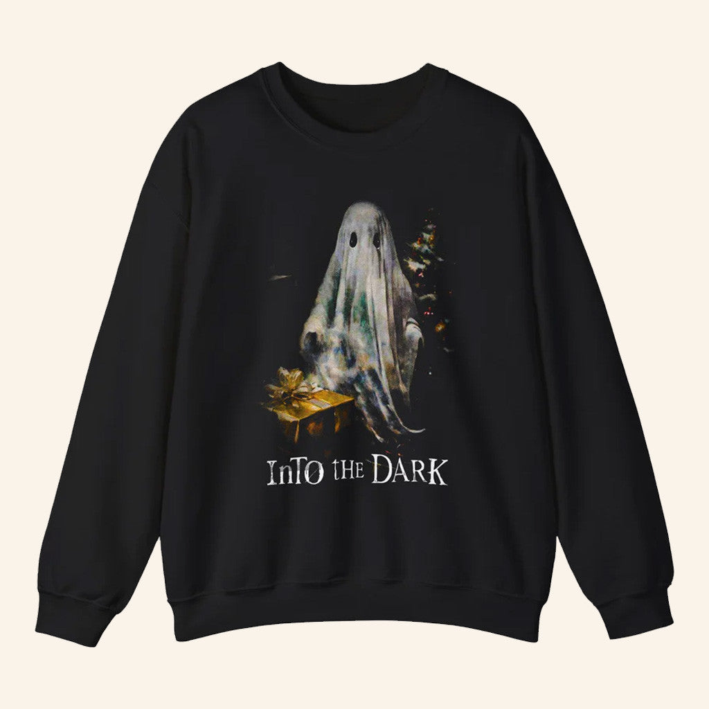Murder With My Husband Merch ITD Ghosty Christmas Sweatshirt MWMH Merch Gifts For Friends - Lilybirchmarket