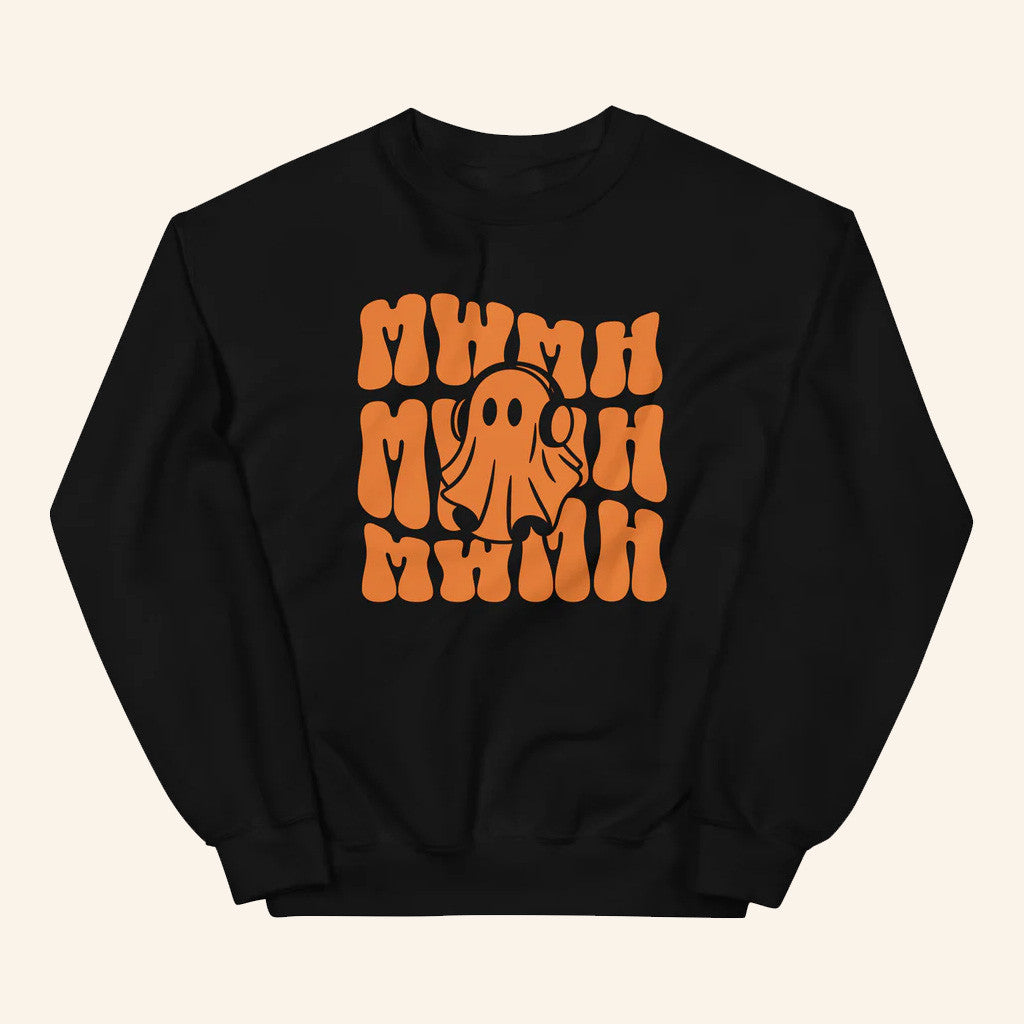 Murder With My Husband Merch MWMH Sweatshirt Hippy Ghosty Crewneck Gifts For Fans - Lilybirchmarket