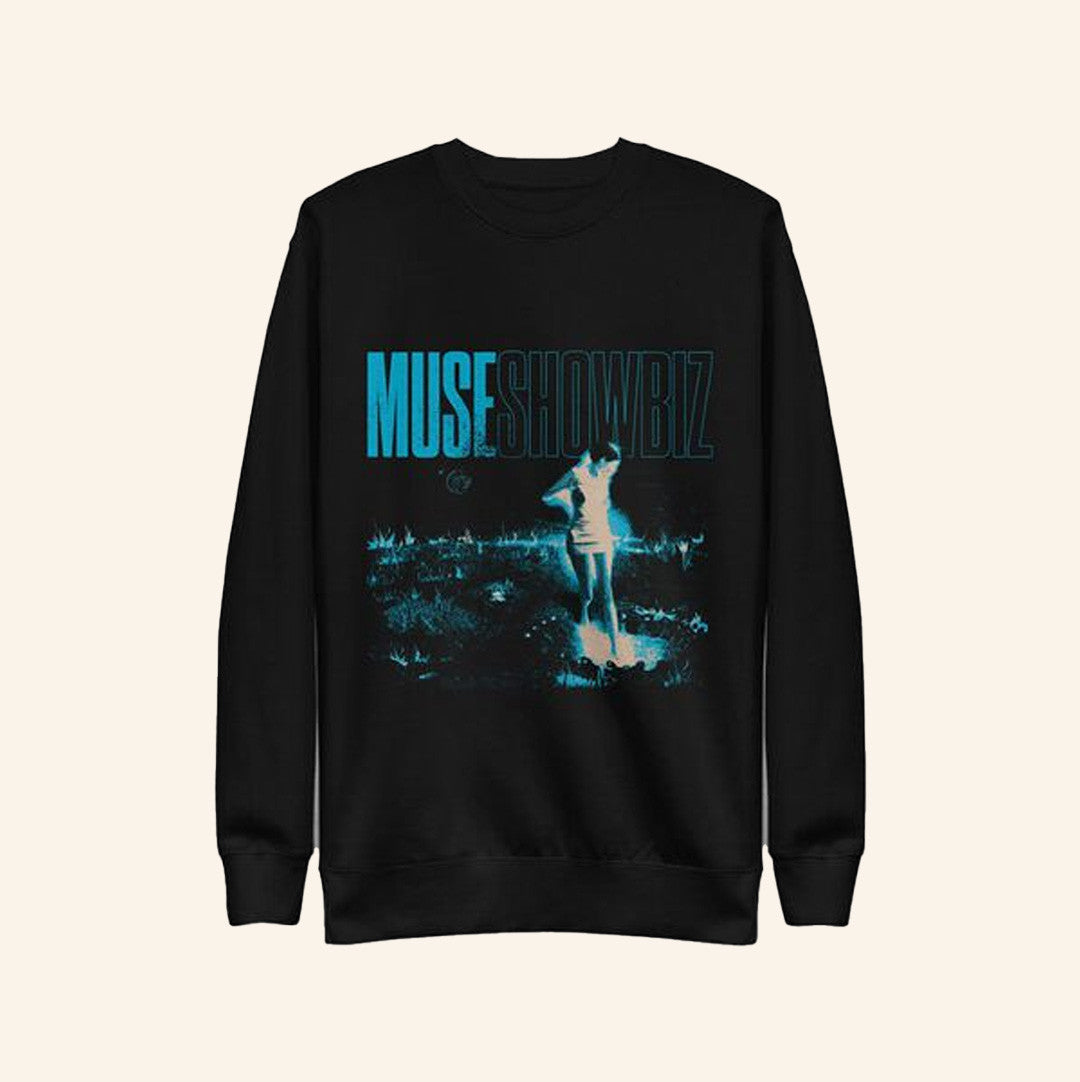 Muse Merch Showbiz Crewneck Sweatshirt Christmas Present Ideas For Dad - Lilybirchmarket