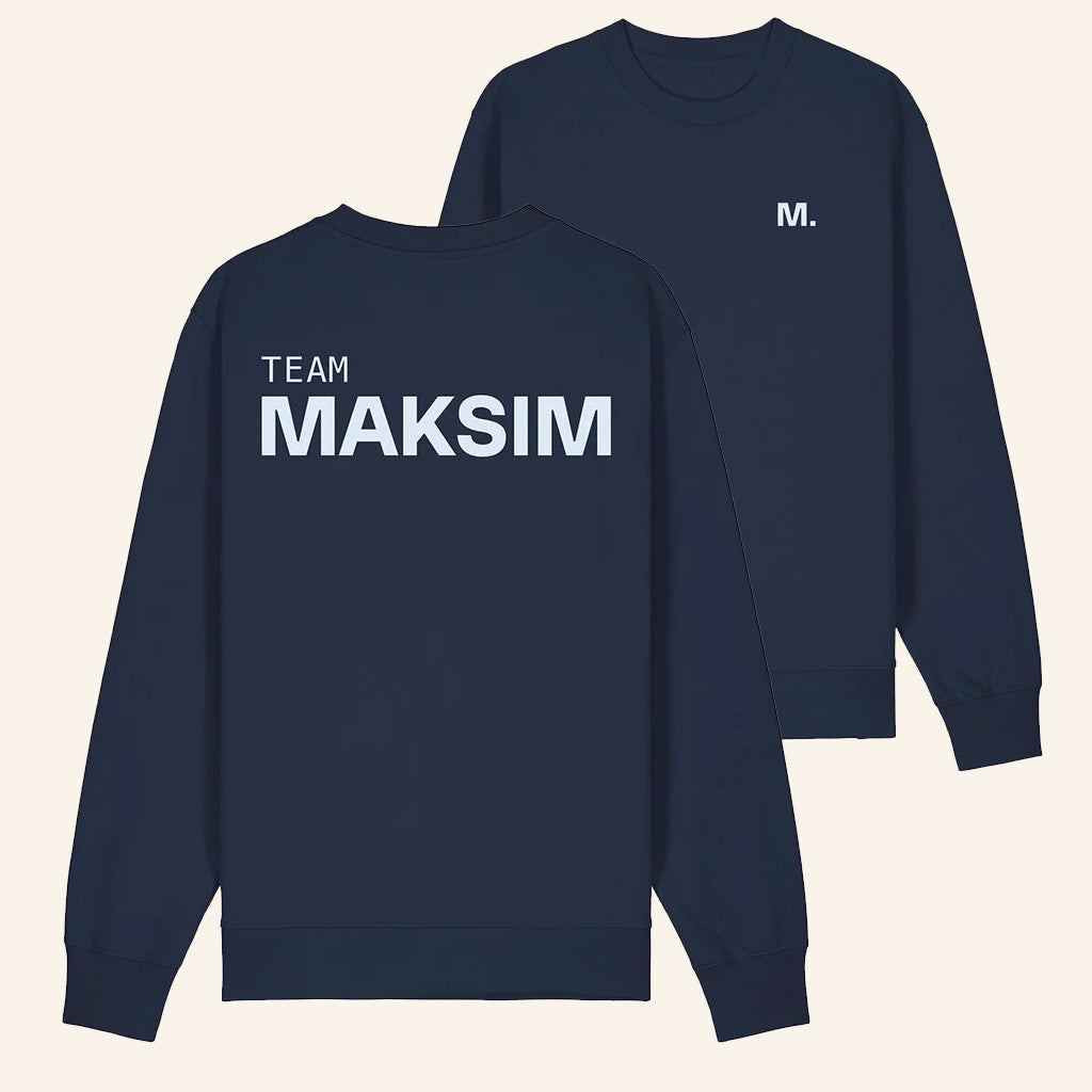Music Station Merch Maksim Team Maksim Sweatshirt Presents For Music Lovers - Lilybirchmarket