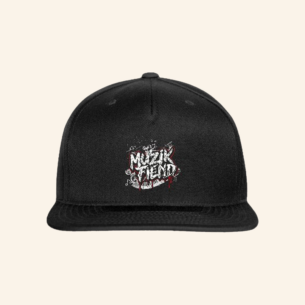 Muzik Fiend Merch Muzik Fiend Logo Snapback Hat Dad Gift Ideas - Lilybirchmarket