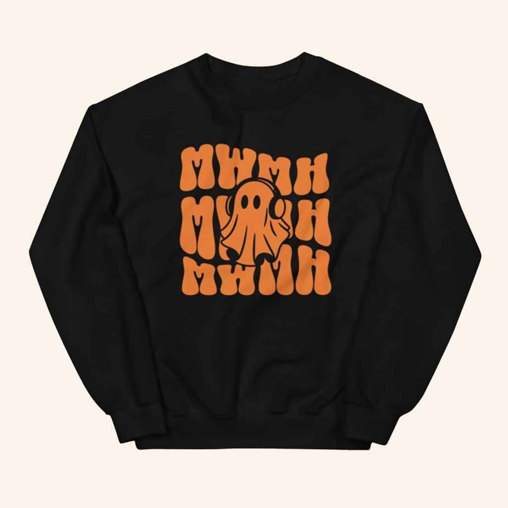 MWMH Merch Hippy Ghosty Sweatshirt Halloween Gift Ideas For Brother - Lilybirchmarket