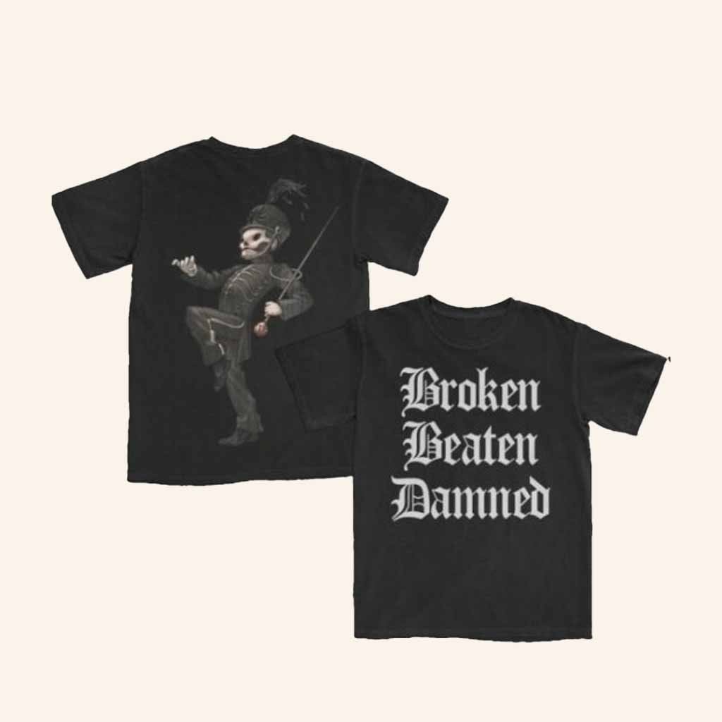 My Chemical Romance Merch Broken Beaten Damned Shirt Christmas Ideas For Boyfriend - Lily Birch Market