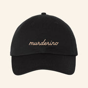 My Favorite Murder Merch Embroidered Murderino Script Hat Christmas Gift Ideas For Dad - Lilybirchmarket