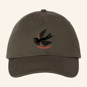 My Favorite Murder Merch Embroidered Swallow Hat Present For Husband - Lilybirchmarket