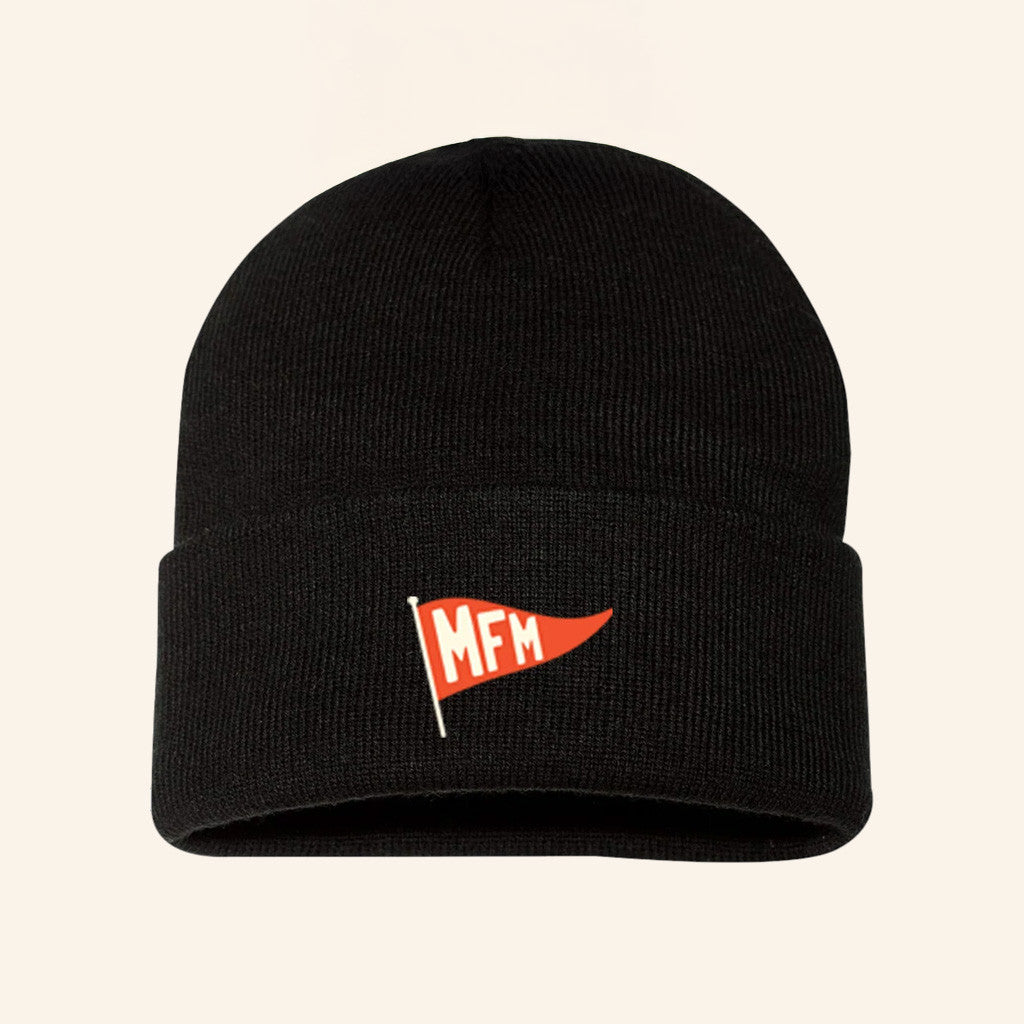 My Favorite Murder Merch MFM Red Flag Beanie Birthday Gift For Husband - Lilybirchmarket