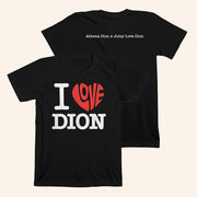 Mybestjudy Merch I Love Dion T-Shirt I Heart Dion Shirt Gifts For Drag Lovers - Lily Birch Market
