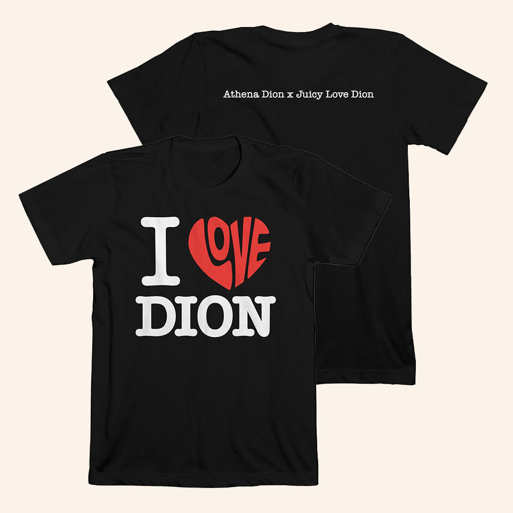 Mybestjudy Merch I Love Dion T-Shirt I Heart Dion Shirt Gifts For Drag Lovers - Lily Birch Market