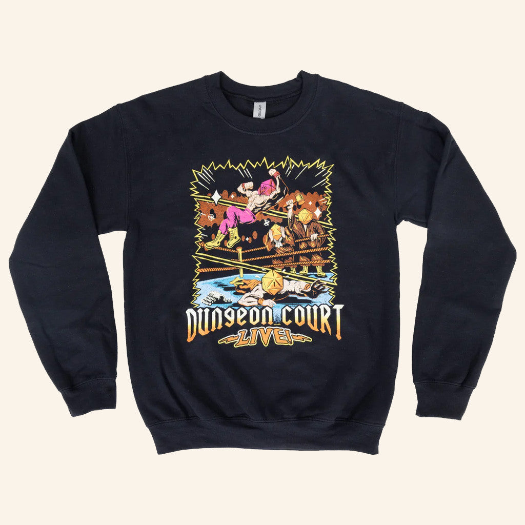 NaddPod Merch Dungeon Court Live Sweatshirt Best Gifts For Boyfriend - Lilybirchmarket
