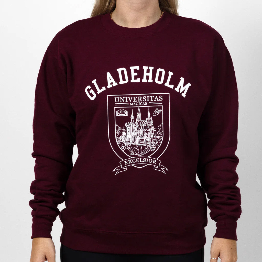NaddPod Merch Gladeholm University Sweatshirt Birthday Present For Wife - Lilybirchmarket