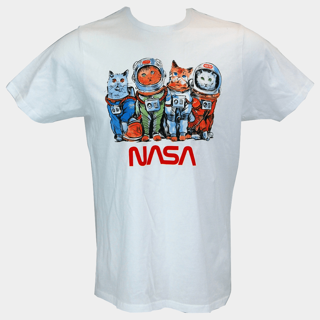 NASA Merch NASA Worm Logo Shirt Space Animal T-Shirt Gift Ideas For Him - Lily Birch Market