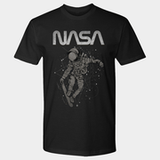NASA Merch NASA Worm Logo Shirt Space Shred T-Shirt Gift Ideas For Husband - Lily Birch Market