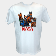 NASA Merch Space Animal T-Shirt NASA Worm Logo Shirt Best Gifts For Dad - Lily Birch Market