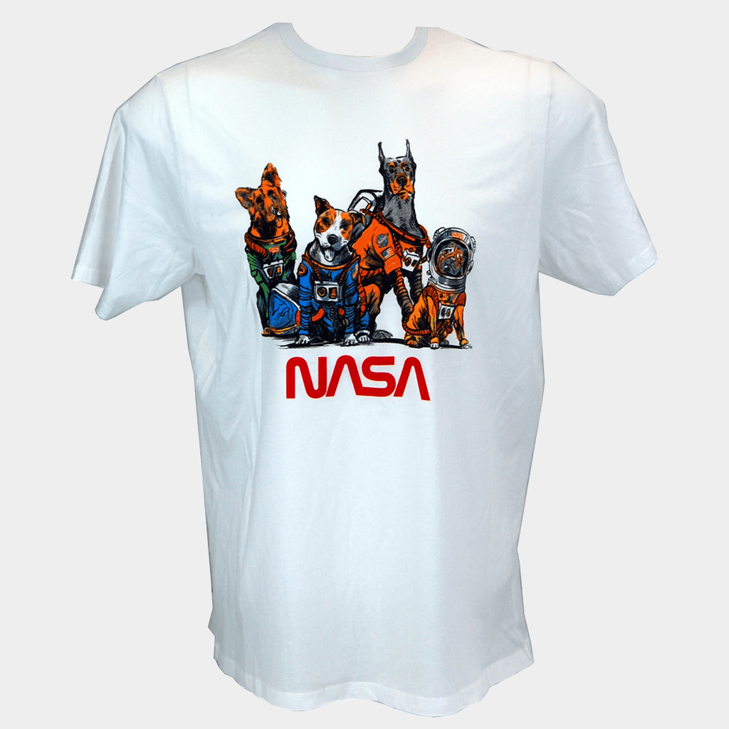 NASA Merch Space Animal T-Shirt NASA Worm Logo Shirt Best Gifts For Dad - Lily Birch Market