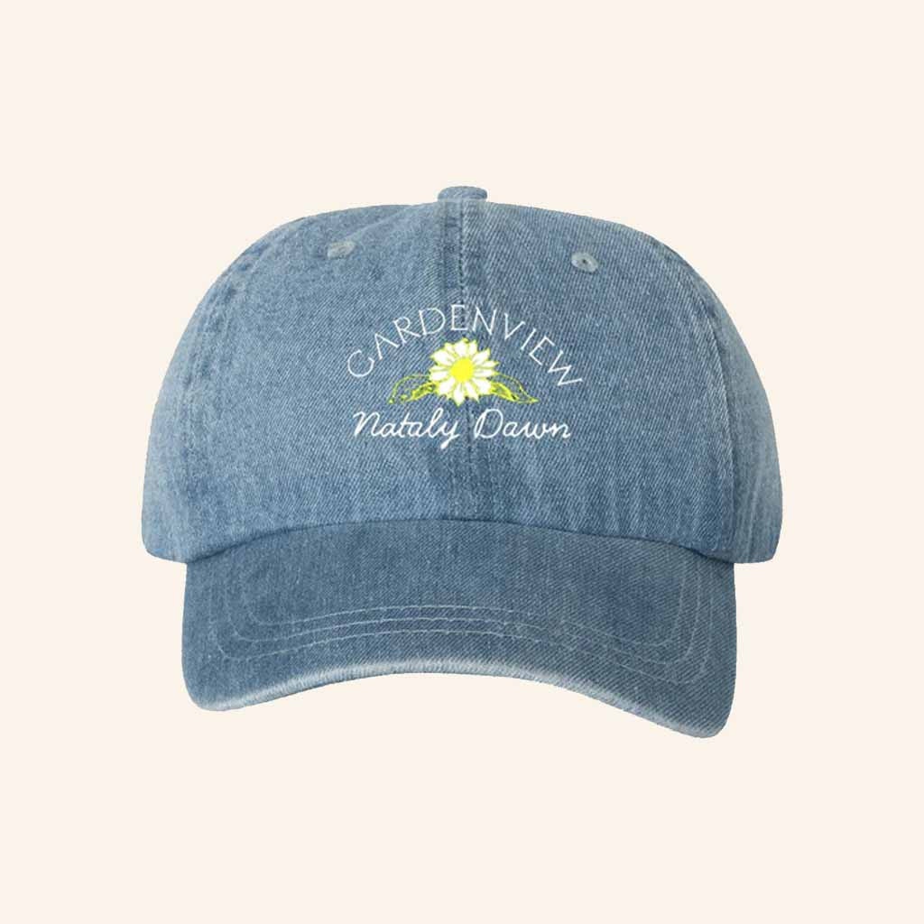 Nataly Dawn Merch Gardenview Embroidered Hat Best Gifts For Music Lovers - Lilybirchmarket