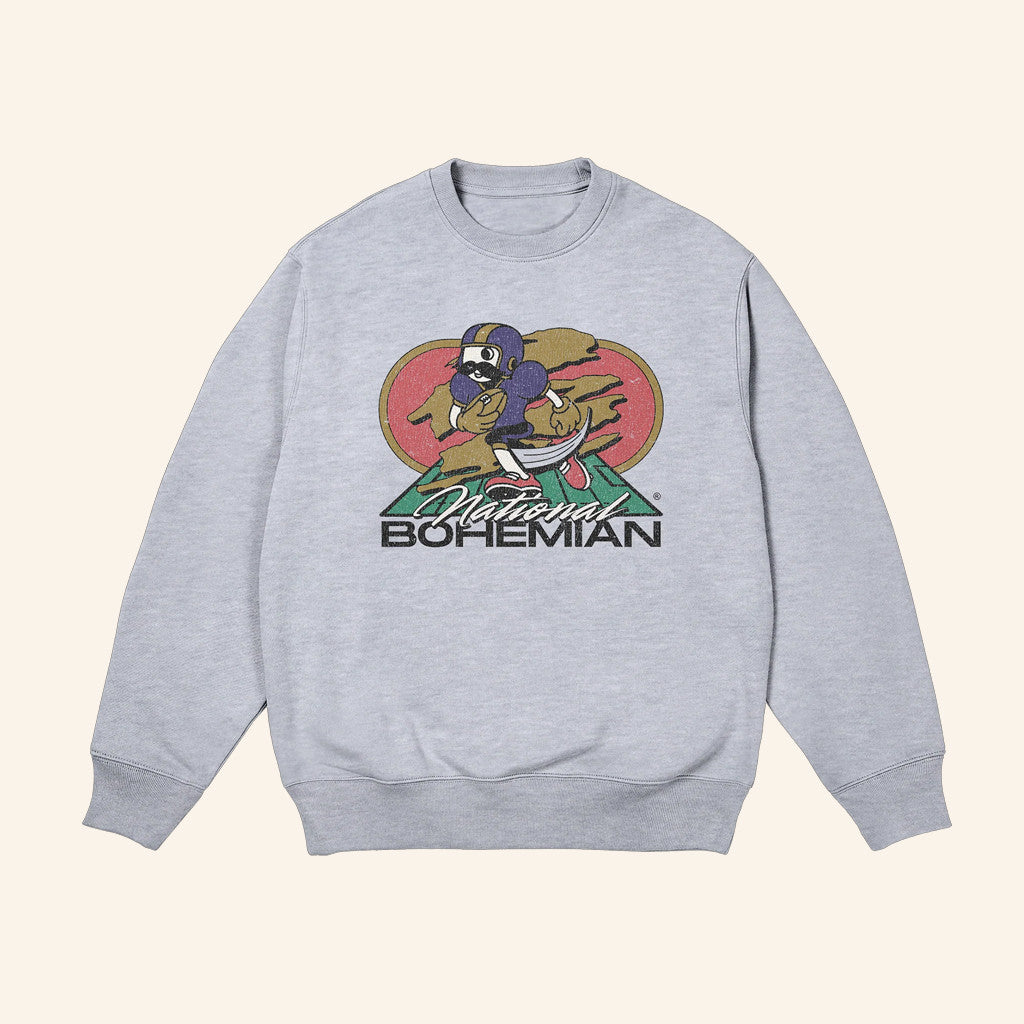 National Bohemian Merch Game Day Boh Crewneck Sweatshirt Gifts For Brother - Lilybirchmarket