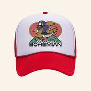 National Bohemian Merch Game Day Boh Red White Trucker Hat Gifts For Dad - Lilybirchmarket