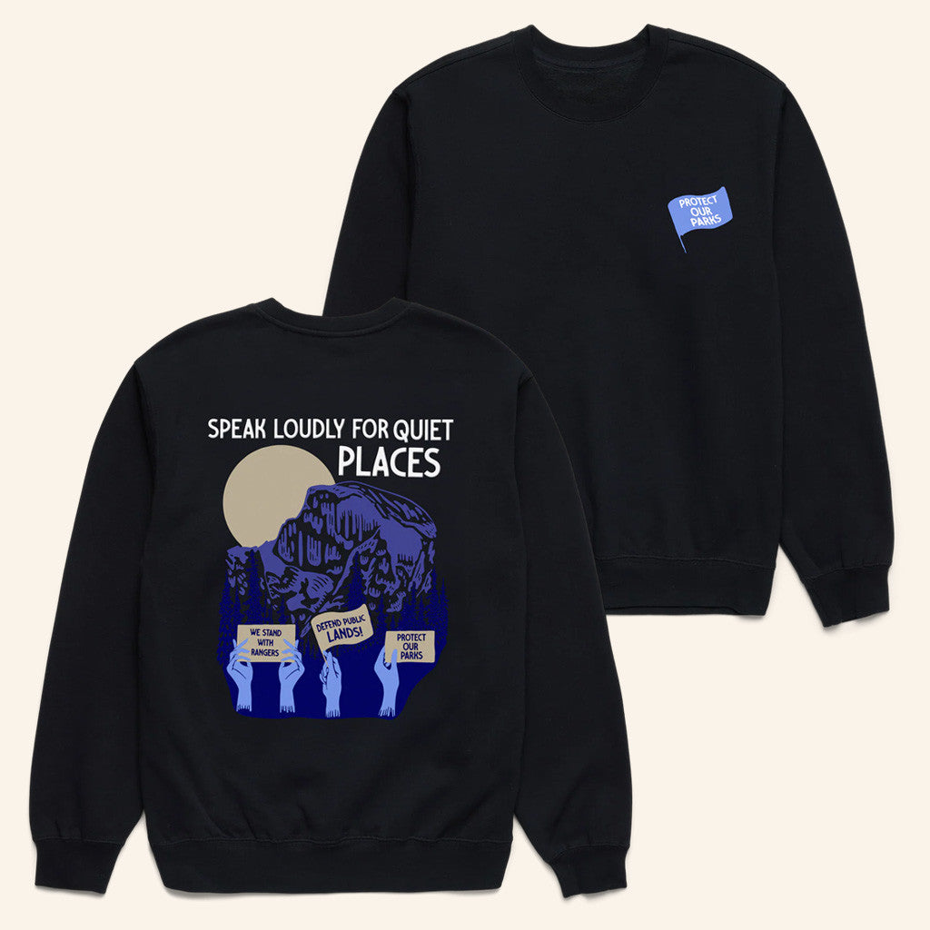 National Park After Dark Merch Protect Our Parks Sweatshirt Best Gift For Him - Lilybirchmarket
