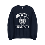 Navy Unwell University Sweatshirt Call Her Daddy Merch Gift for Wife Cozy Sweater - Lilybirchmarket