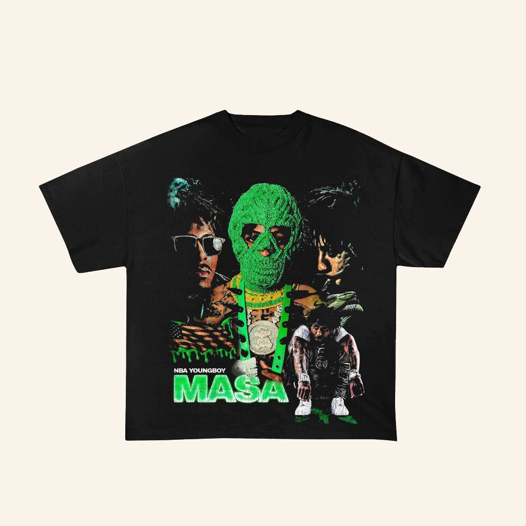 NBA Youngboy Masa Tour 2025 T-Shirt Fan Merch Gifts For Music Lovers - Lily Birch Market