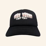 Neck Deep Merch Fist Black Trucker Hat Music Lover Gifts For Him - Lilybirchmarket