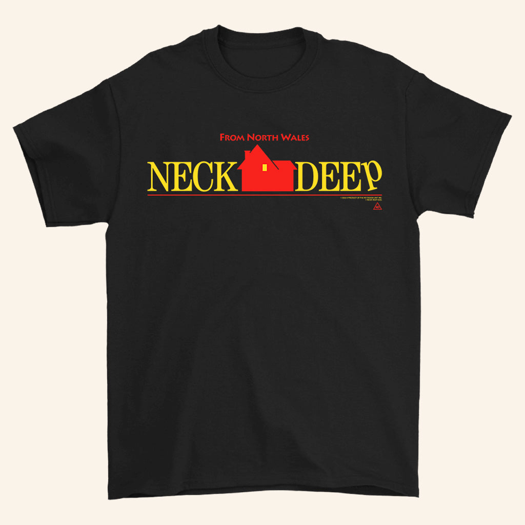 Neck Deep Merch Home Alone Black T-Shirt Music Lover Gifts For Him - Lily Birch Market