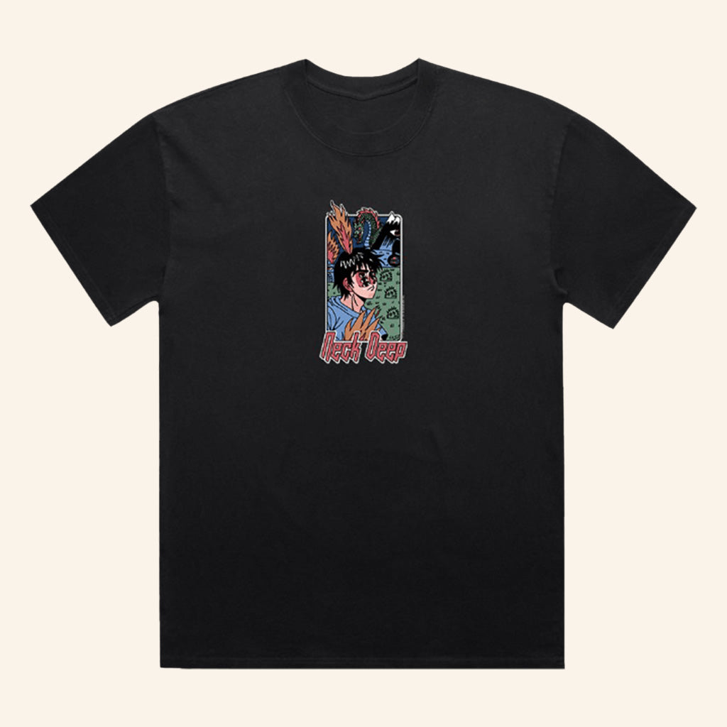 Neck Deep Merch LNOTGY Manga T-Shirt Unique Gifts For Boyfriend - Lily Birch Market