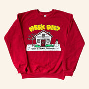 Neck Deep Merch Pain Is Never Permanent Sweatshirt Christmas Gifts For Music Lovers - Lilybirchmarket