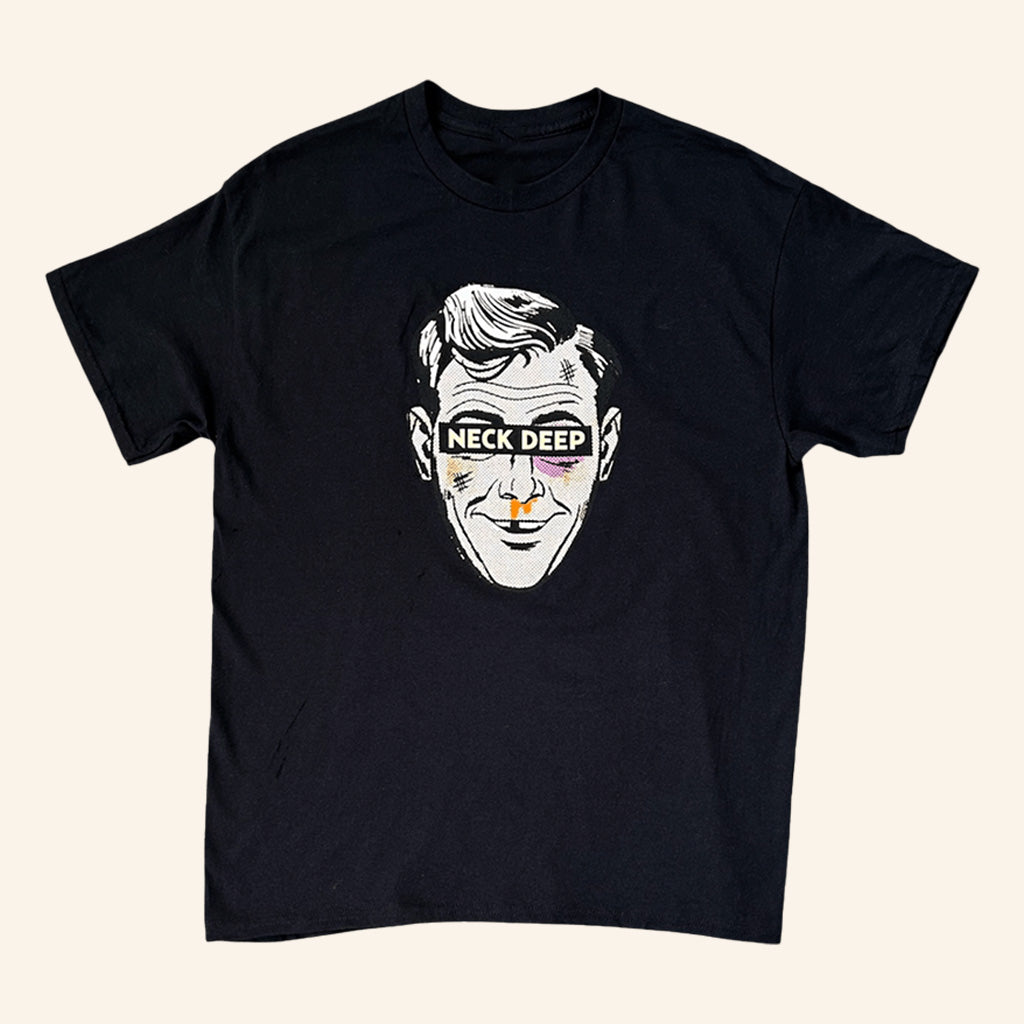 Neck Deep Merch RIJ Anniversary Black T-Shirt Gift Ideas For Music Lovers - Lily Birch Market