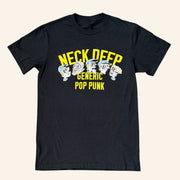 Neck Deep Merch Self Titled GPP Black T-Shirt Music Lover Gifts For Him - Lily Birch Market