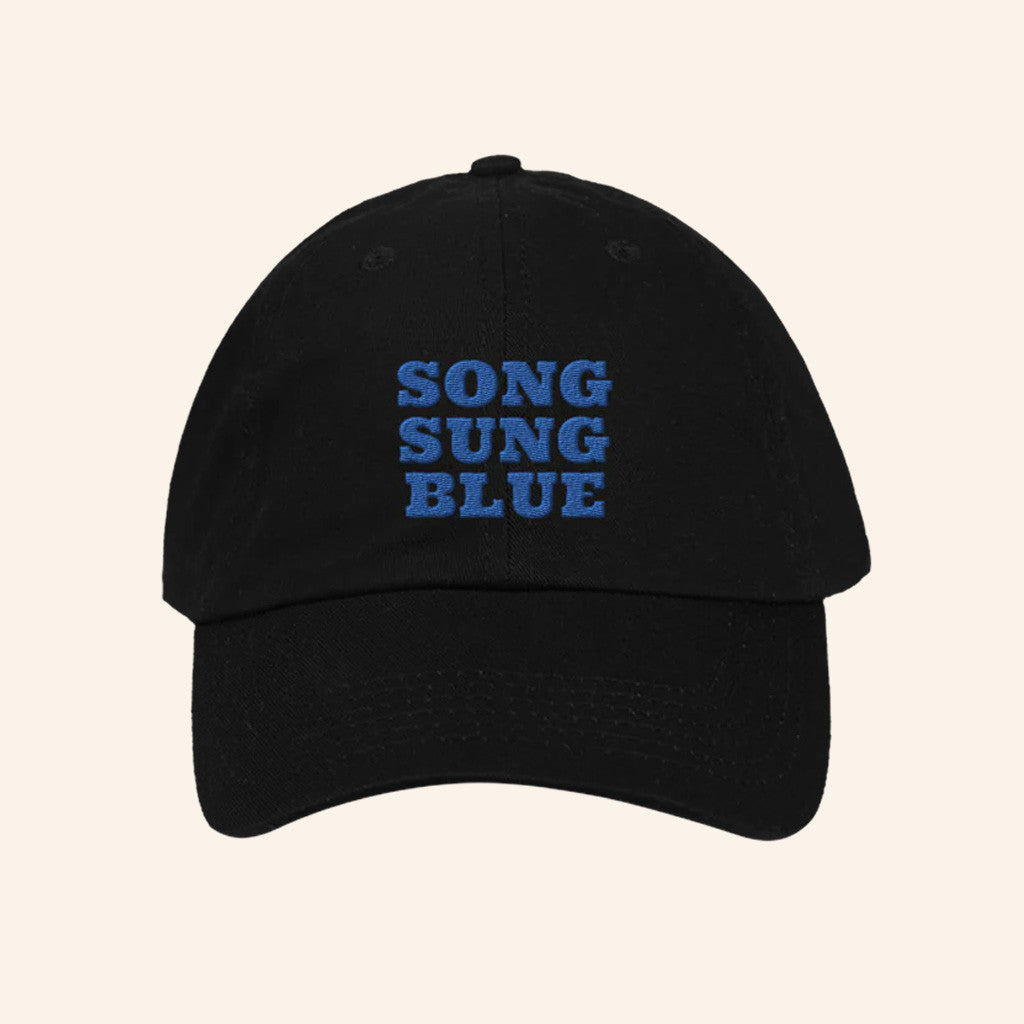 Neil Diamond Merch Song Sung Blue Embroidered Hat Presents For Music Lovers - Lilybirchmarket