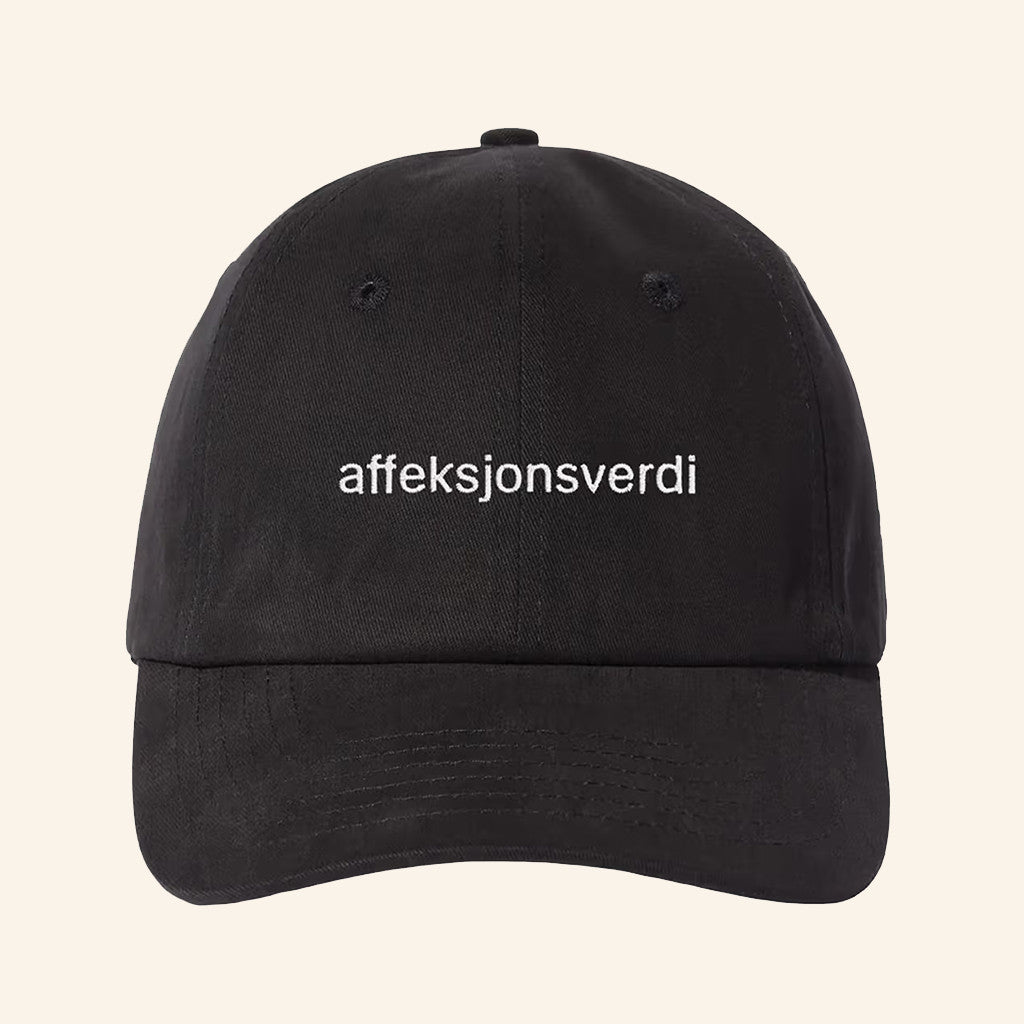 Neon Rated Merch Sentimental Value Hat Embroidered Affeksjonsverdi Cap Gifts Ideas For Dad - Lilybirchmarket