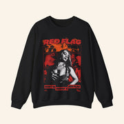 Neriah Merch Red Flag Sweatshirt Unique Gifts For Music Lovers - Lilybirchmarket