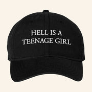 Nessa Barrett Merch Hell Is A Teenage Girl Dad Hat Embroidered NB Hat Gifts For Besties - Lilybirchmarket