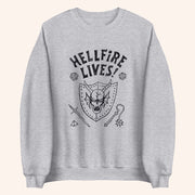 Netflix Merch Stranger Things Hellfire Lives Sweatshirt Stranger Things Merch Fan Gifts Ideas - Lilybirchmarket