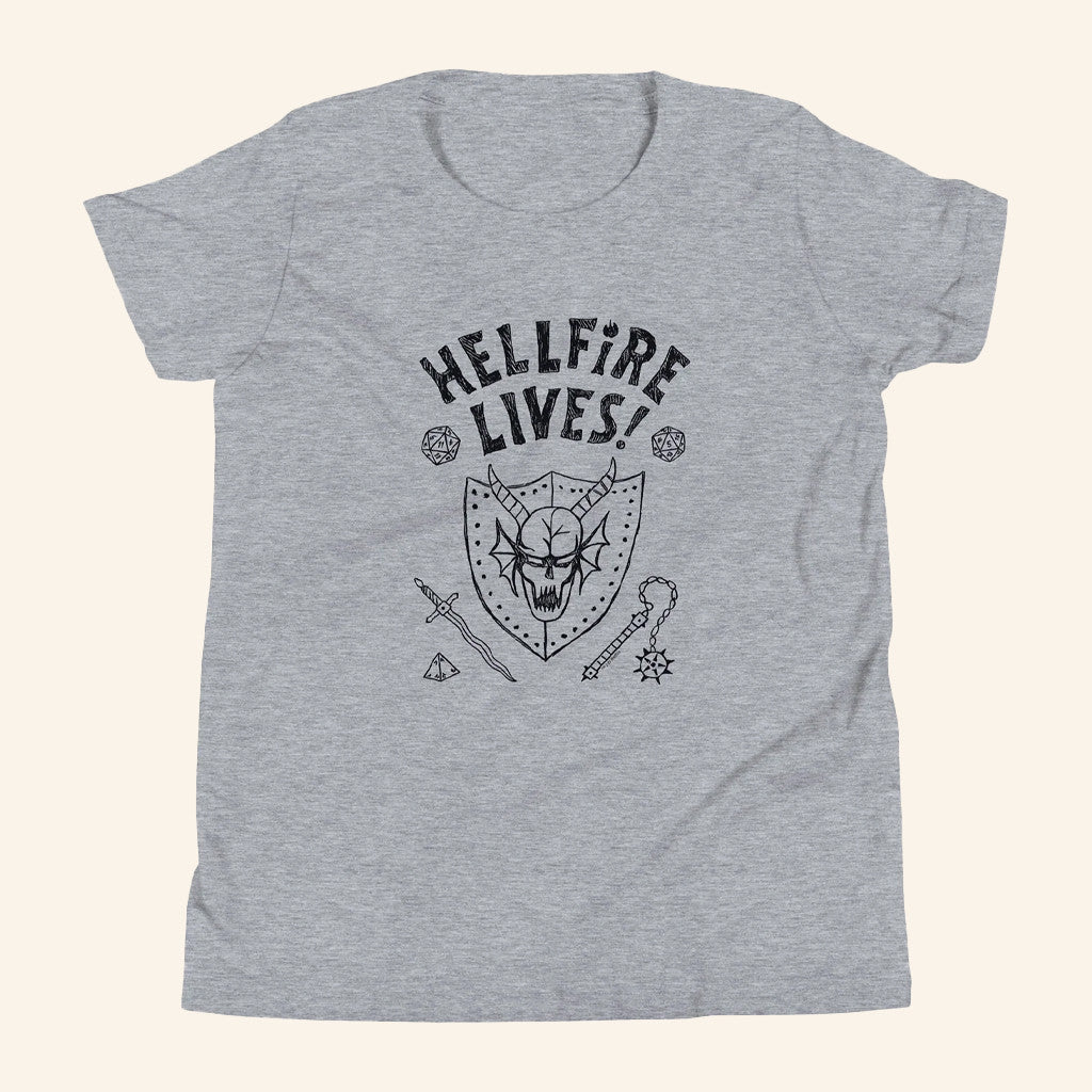 Netflix Merch Stranger Things Hellfire Lives T-Shirt Stranger Things Merch Gifts For Him - Lily Birch Market