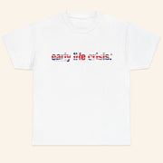 Nettspend Merch Early Life Crisis EU Flags T-Shirt Tour Merch Gifts For Hip Hop Fans - Lily Birch Market