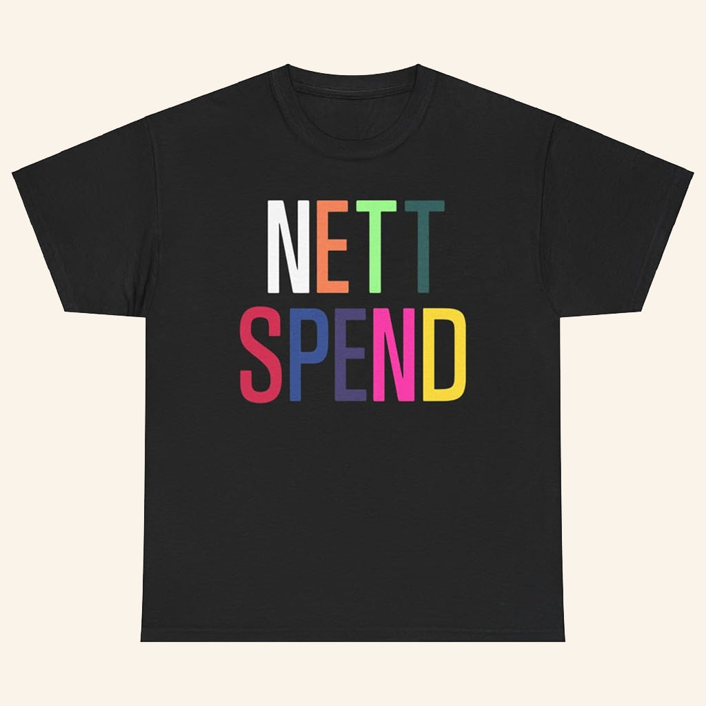 Nettspend Merch Nettspend Rainbow T-Shirt Best Gifts For Hip Hop Lovers - Lily Birch Market