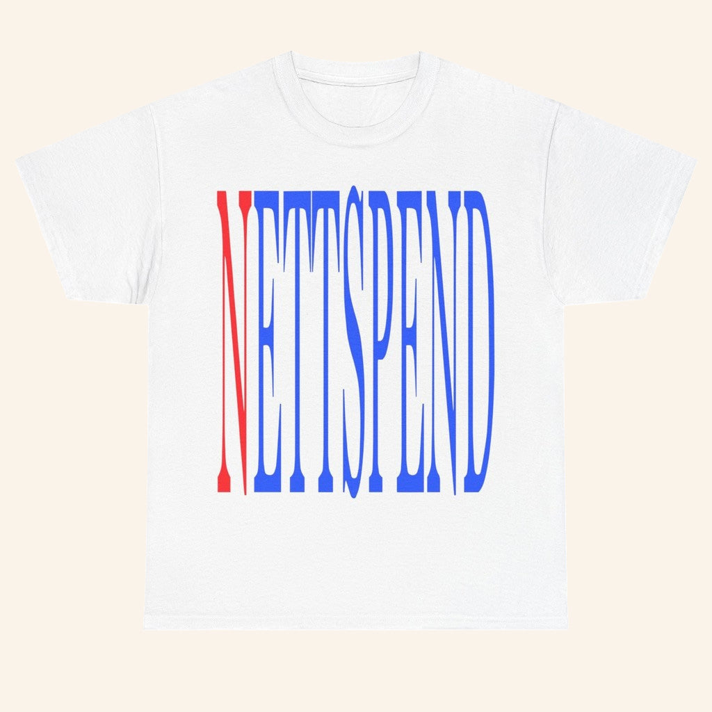 Nettspend Merch Nettspend Wordmark T-Shirt Invert Tour Merch Gifts For Hip Hop Lovers - Lily Birch Market
