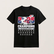 New England Football 2025 AFC East Division Champions Shirt New England Football Merch - Lily Birch Market