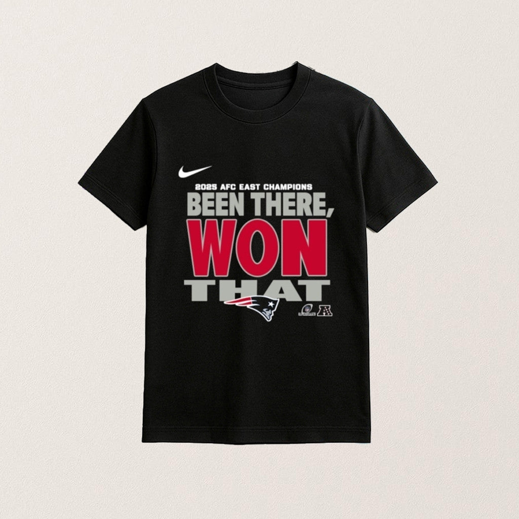 New England Football Merch 2025 AFC East Champions Been There Won That Shirt Football Fan Gifts - Lily Birch Market