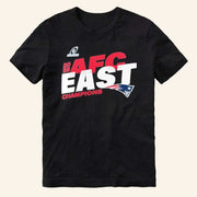 New England Football Merch AFC East Division Champions 2025 T-Shirt Gifts For Boyfriend - Lily Birch Market