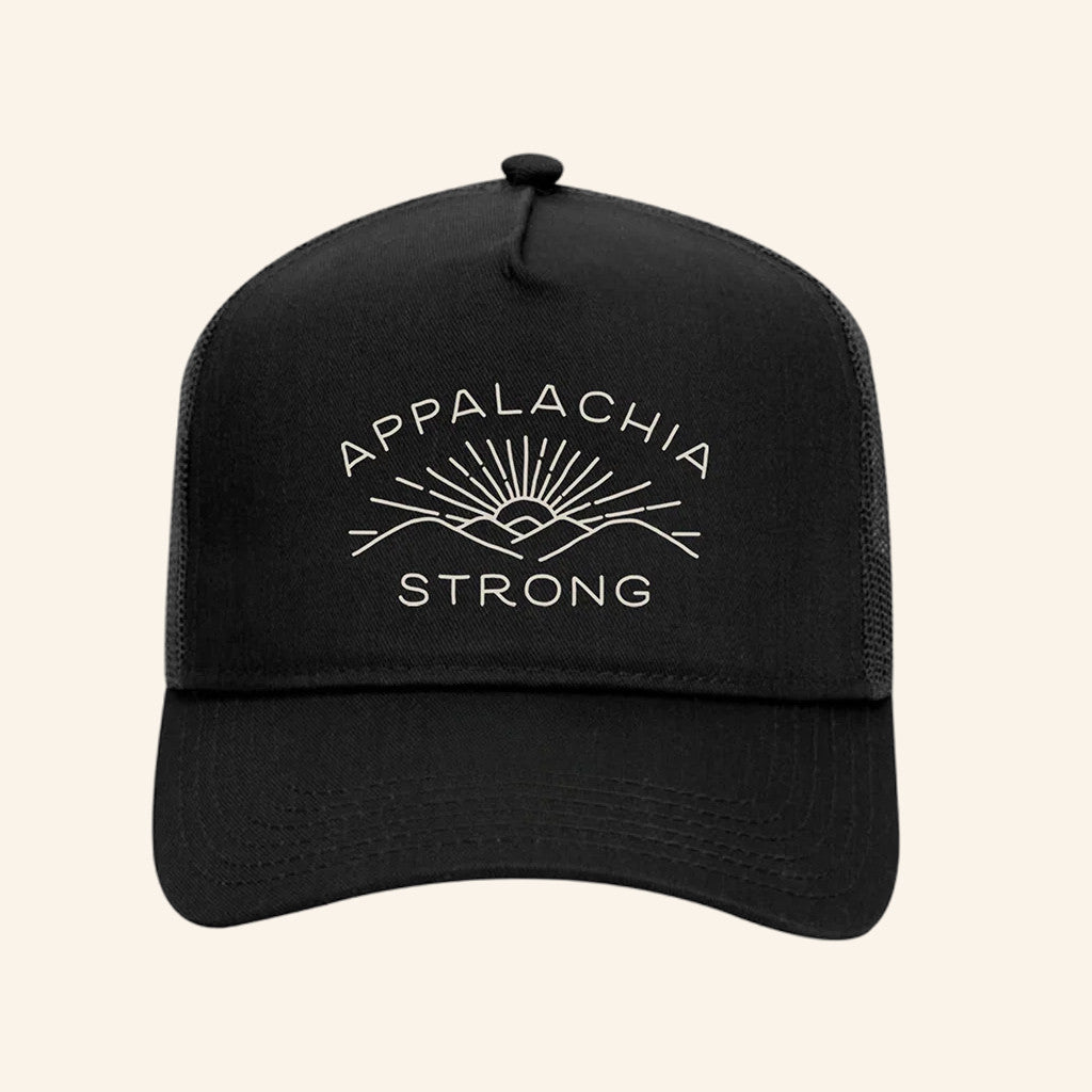 New Frontier Brand Merch Appalachia Strong Trucker Hat Cool Christmas Gifts For Guys - Lilybirchmarket