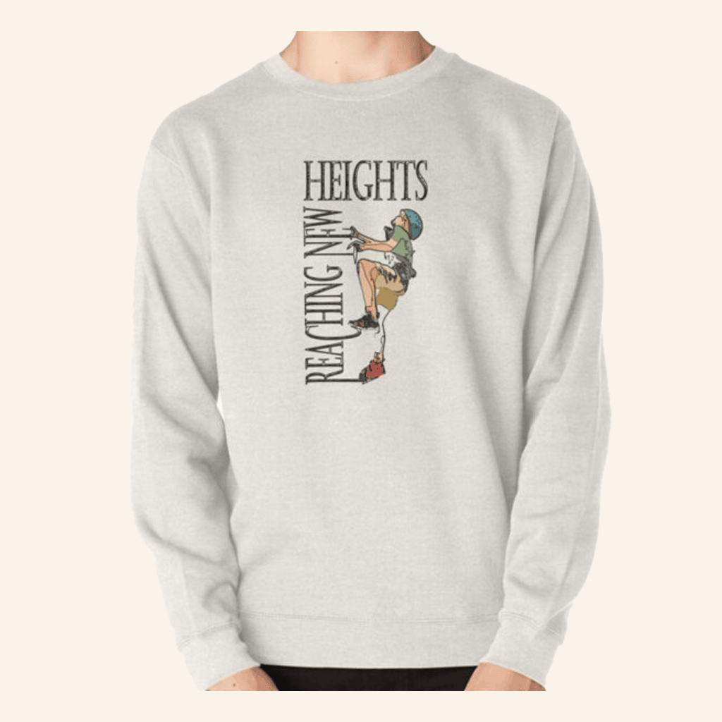 New Heights Merch Climbing New Heights Sweatshirt Gift Ideas For Husband - Lilybirchmarket