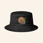 New Heights Merch Mountain Climbers Reach New Heights Sunset Bucket Hat Gifts For Fans - Lilybirchmarket